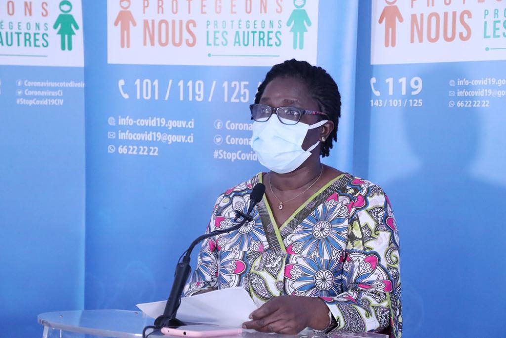 Dr Kouassi Édith Clarisse, directrice générale de la Couverture maladie universelle (CMU)/ Photo-DR