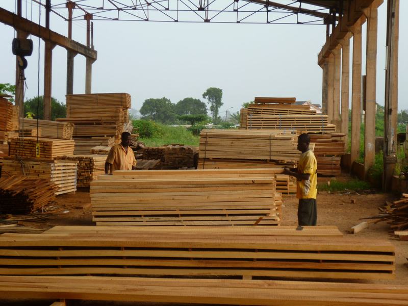 L’interdiction de l’exportation du bois grumes, a renforcé le tissu industriel… / Photo-DR