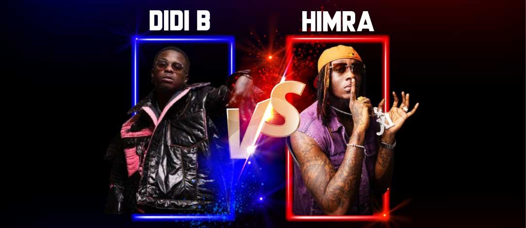 Depuis plusieurs mois, les rappeurs Didi B et Himra ne cachent plus leur rivalité./Photo-DR