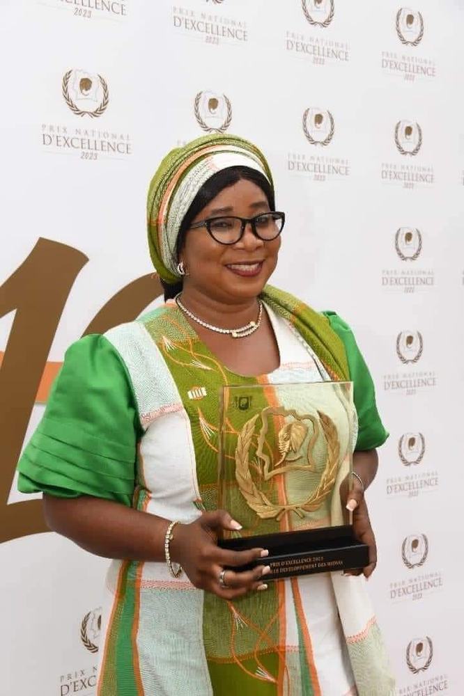 M’Ma Camara, première femme JRI de Côte d’Ivoire