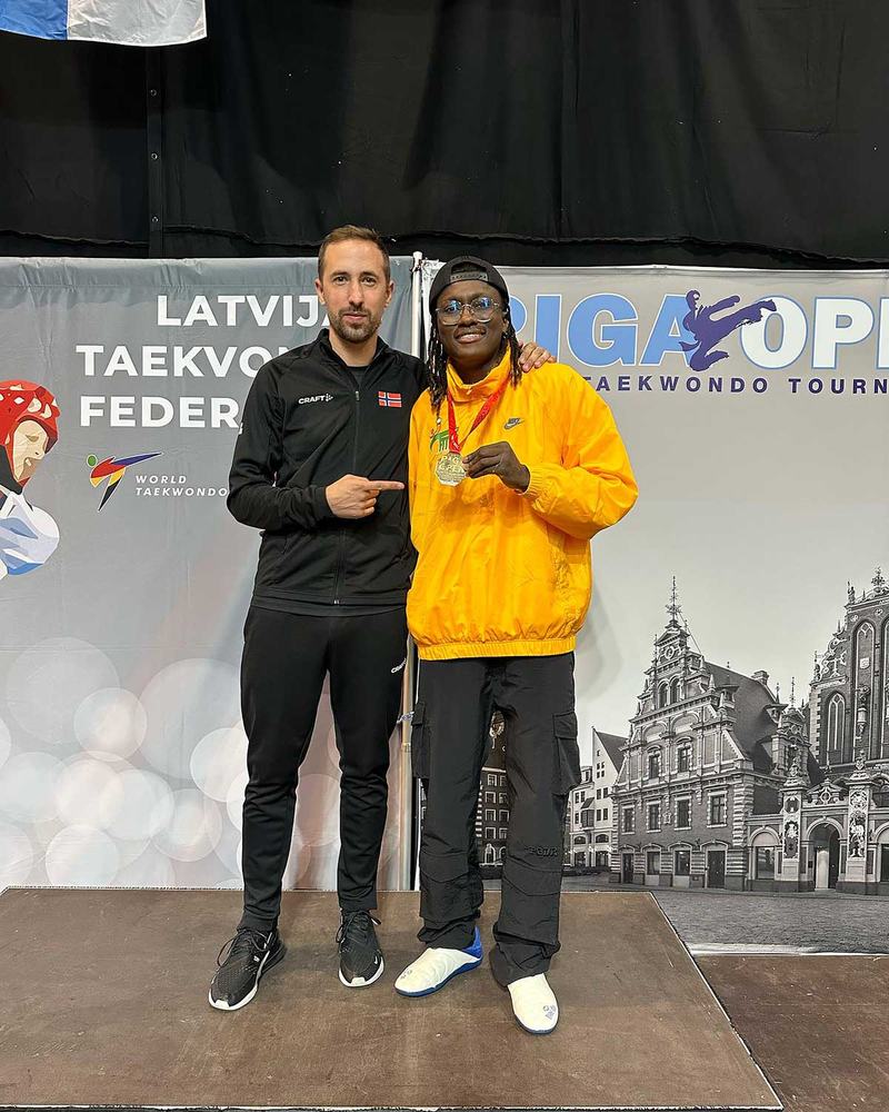 Ruth Gbagbi a remporté la médaille d’or à l’Open de Riga, en Lettonie.
