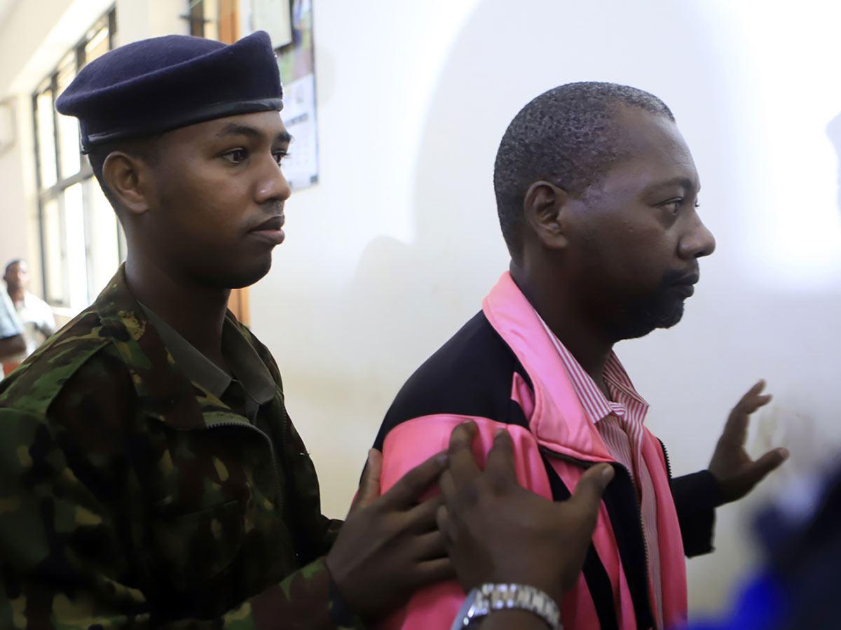 Le pasteur Paul Mackenzie a comparu devant le tribunal de Malindi, le 2 mai 2023