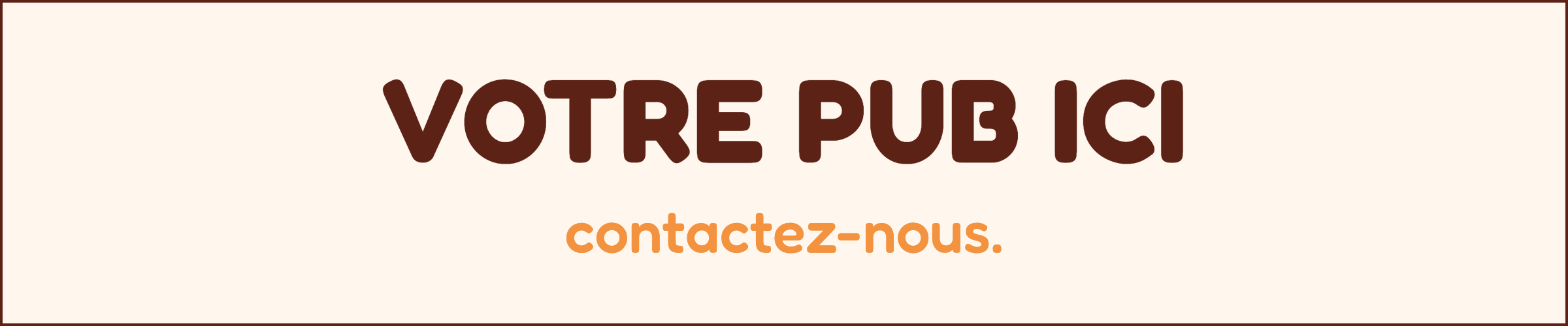 Votre publicité ici : contactez la régie du Tamtam Parleur