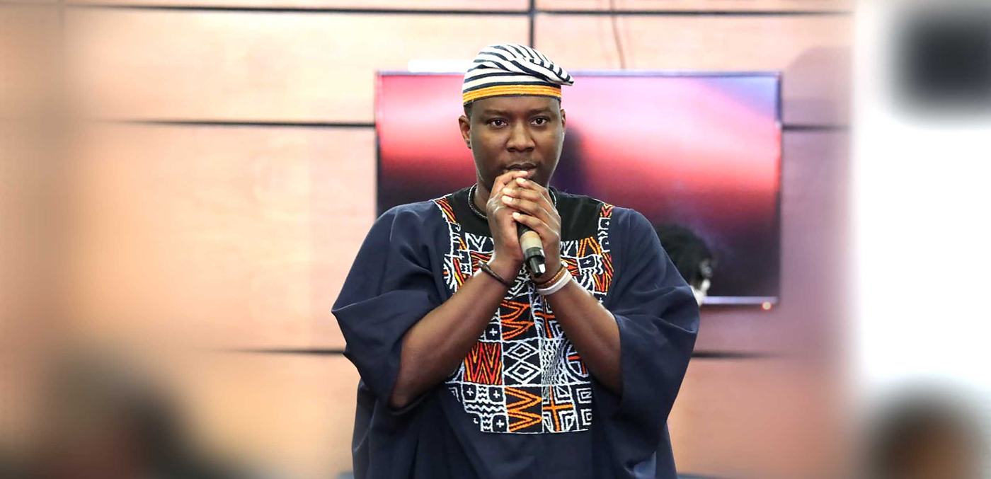 Nin’wlou, Primud du meilleur slameur 2022 et 2023./ Photo-DR